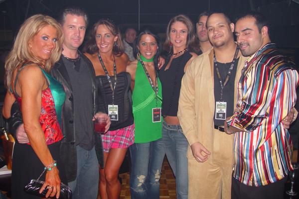 arnold after party---had no pics where jason's eyes were actually open!! :)